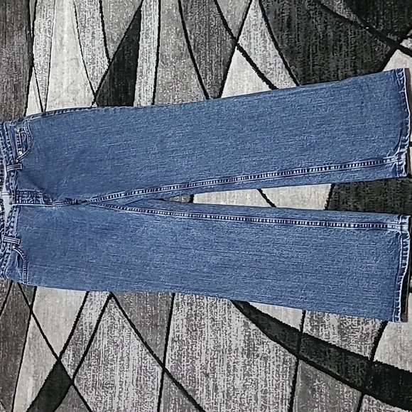 HARLEY DAVIDSON HIGH-WAISTED LONG BOOT-CUT DENIM JEAN - Picture 5 of 15